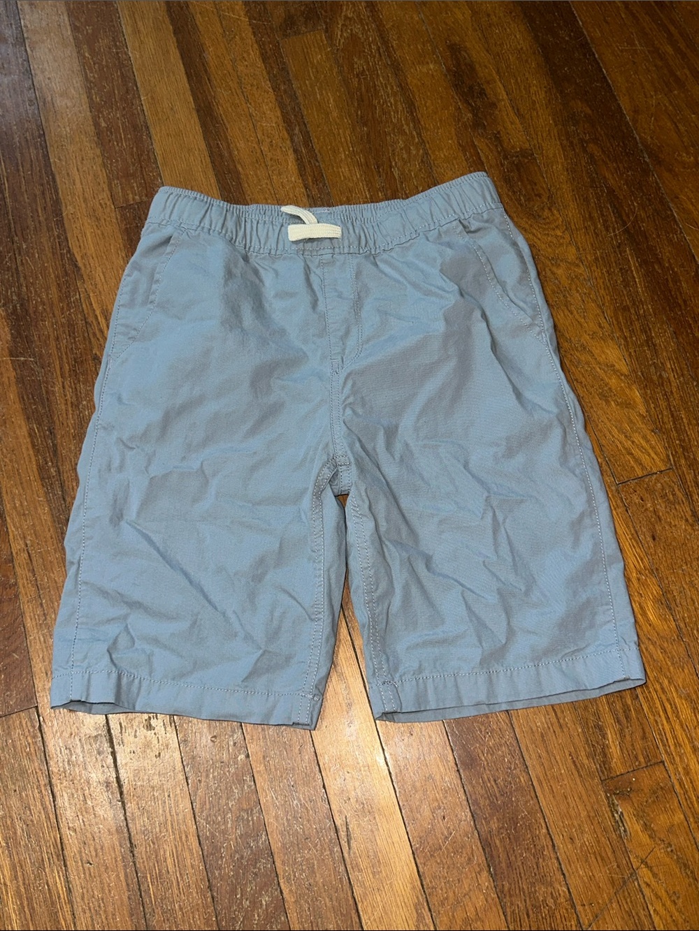 Place Boy’s 100% Cotton Light Blue Pull On Style Shorts, Sz 14